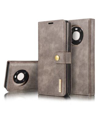 DG.Ming Grijs 2 in 1 Wallet Bookcase Hoesje Huawei Mate 40 Pro