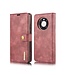 DG.Ming DG.Ming Rood 2 in 1 Wallet Bookcase Hoesje voor de Huawei Mate 40 Pro