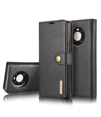 DG.Ming Zwart 2 in 1 Wallet Bookcase Hoesje Huawei Mate 40 Pro