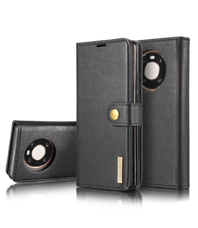 DG.Ming DG.Ming Zwart 2 in 1 Wallet Bookcase Hoesje voor de Huawei Mate 40 Pro