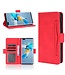 Rood Pasjeshouder Bookcase Hoesje voor de Huawei Mate 40 Pro
