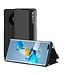 Zwart Venster Bookcase Hoesje voor de Huawei Mate 40 Pro