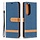 Blauw Jeans Bookcase Hoesje voor de Huawei P50