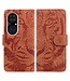 Bruin Tijger Bookcase Hoesje voor de Huawei P50 Pro