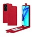 Rood Flipcase Hoesje voor de Huawei P50 Pro
