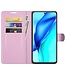 Roze Lychee Bookcase Hoesje voor de Huawei P50 Pro