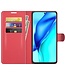 Rood Lychee Bookcase Hoesje voor de Huawei P50 Pro