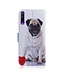 Hond Bookcase Hoesje voor de Huawei Y9s