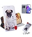 Hond Bookcase Hoesje voor de Huawei Y9s