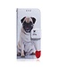 Hond Bookcase Hoesje voor de Huawei Y9s