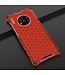 Rood Honingraat Hybrid Hoesje voor de Huawei Mate 30 Pro