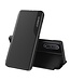 Zwart Venster Bookcase Hoesje voor de Samsung Galaxy A02s