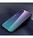 Paars / Blauw Gradient Hardcase Hoesje voor de Samsung Galaxy A90