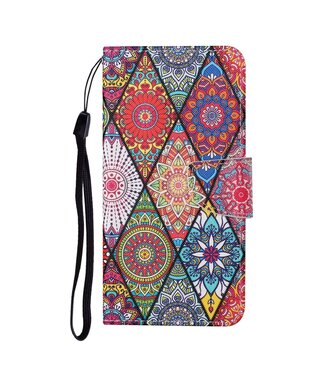 Mandala Bookcase Hoesje Samsung Galaxy A12