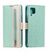 Groen Kant Bookcase Hoesje voor de Samsung Galaxy A12