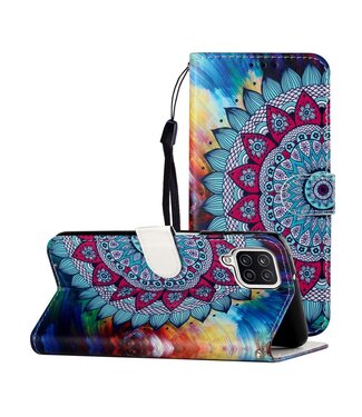 Mandala Bookcase Hoesje Samsung Galaxy A12