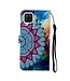 Mandala Bookcase Hoesje voor de Samsung Galaxy A12