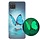 Blauwe Vlinder Lichtgevend Hoesje voor de Samsung Galaxy A12