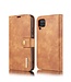 DG.Ming Bruin 2 in 1 Wallet Bookcase Hoesje voor de Samsung Galaxy A12