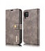DG.Ming Grijs 2 in 1 Wallet Bookcase Hoesje voor de Samsung Galaxy A12