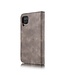 DG.Ming Grijs 2 in 1 Wallet Bookcase Hoesje voor de Samsung Galaxy A12