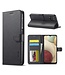 LC.IMEEKE LC.IMEEKE Zwart Bookcase Hoesje voor de Samsung Galaxy A12