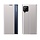 Grijs Venster Bookcase Hoesje voor de Samsung Galaxy A12