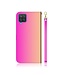 Roze Mirror Bookcase Hoesje voor de Samsung Galaxy A12