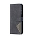 Zwart Bookcase Hoesje voor de Samsung Galaxy A12