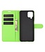 Groen Lychee Bookcase Hoesje voor de Samsung Galaxy A12