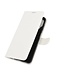 Wit Lychee Bookcase Hoesje voor de Samsung Galaxy A12