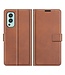 Bruin Bookcase Hoesje voor de OnePlus Nord 2