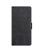 Zwart Bookcase Hoesje voor de OnePlus Nord 2