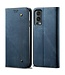 Blauw Jeans Bookcase Hoesje voor de OnePlus Nord 2