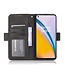 Zwart Wallet Bookcase Hoesje voor de OnePlus Nord 2