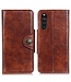 Bruin Wallet Bookcase Hoesje voor de Sony Xperia 10 III