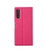 Vili DMX VILI Roze Bookcase Hoesje voor de Sony Xperia 10 III