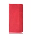 Rood Vintage Wallet Bookcase hoesje voor de Sony Xperia 10 III