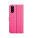 Roze Lychee Wallet Bookcase Hoesje voor de Sony Xperia 10 III