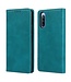 Blauw Bookcase Hoesje voor de Sony Xperia 10 III