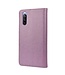 Paars Butterfly Bookcase Hoesje voor de Sony Xperia 10 III