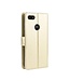 Goud Bookcase Hoesje voor de Motorola Moto E6 Play