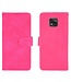 Rood Skin Touch Bookcase Hoesje voor de Motorola Moto G Power (2021)