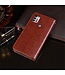 Idewei Idewei Bruin Bookcase Hoesje voor de Motorola Moto G10