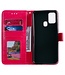 Rood Mandala Bookcase Hoesje voor de Motorola Moto G10