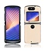 Goud Hardcase Hoesje voor de Motorola Razr 5G