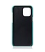 Ksq KSQ Groen Faux Lederen Hardcase Hoesje voor de iPhone 13