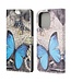 Blauwe Vlinder Bookcase Hoesje voor de iPhone 13