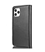DG.Ming Zwart 2 in 1 Bookcase Hoesje voor de iPhone 13