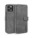 DG.Ming Grijs Retro Bookcase Hoesje voor de iPhone 13